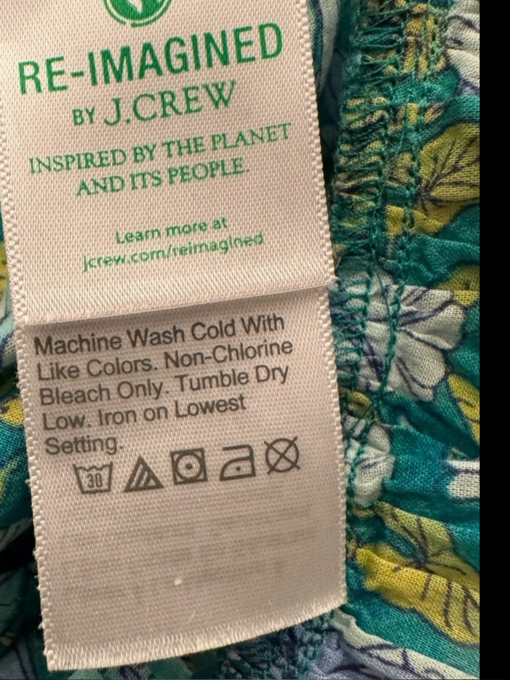 NEW~NWOT J. CREW Cotton Voile Shorts w/ Ruffle Trim, Wide Elastic Waist - Picture 6 of 7